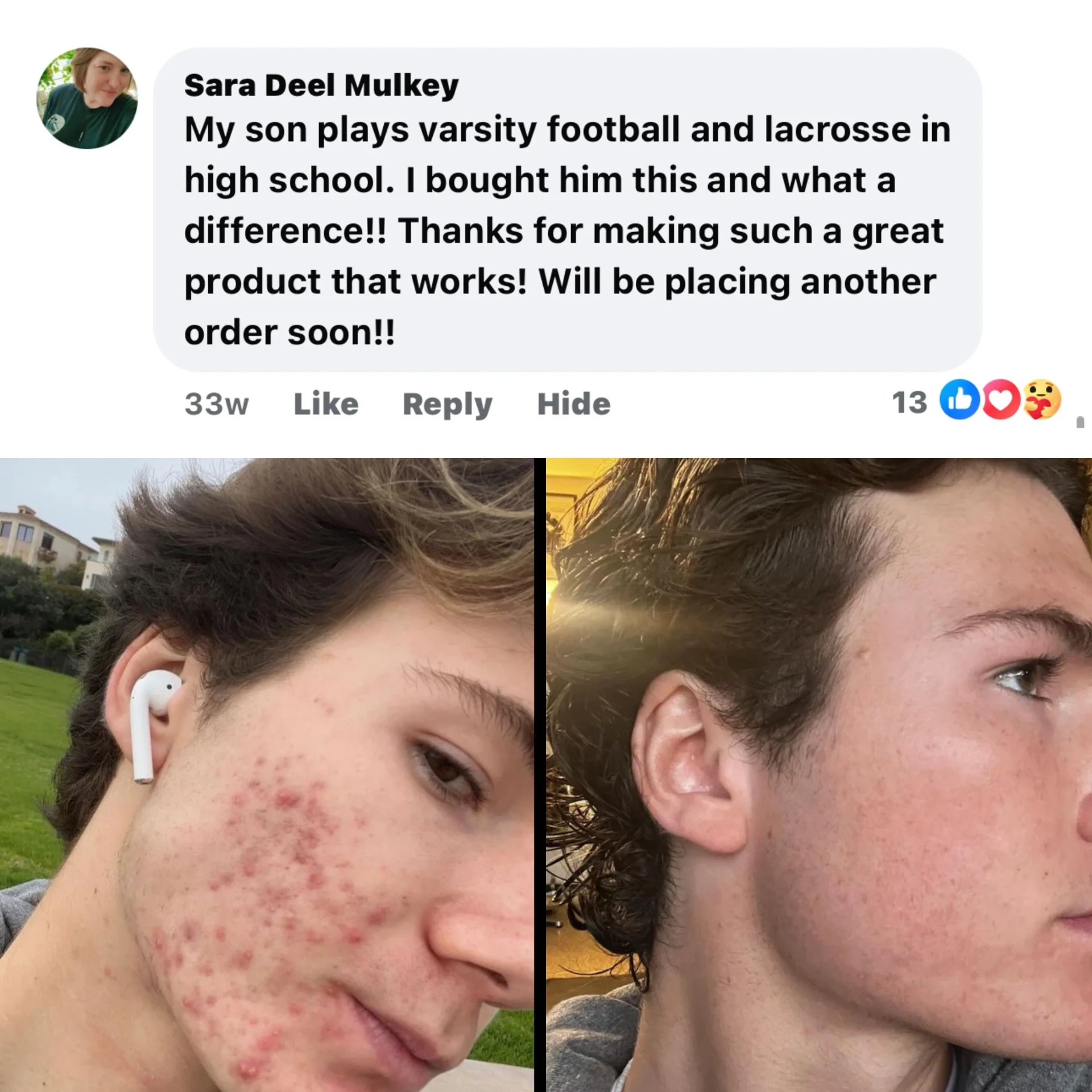 Parent testimonial