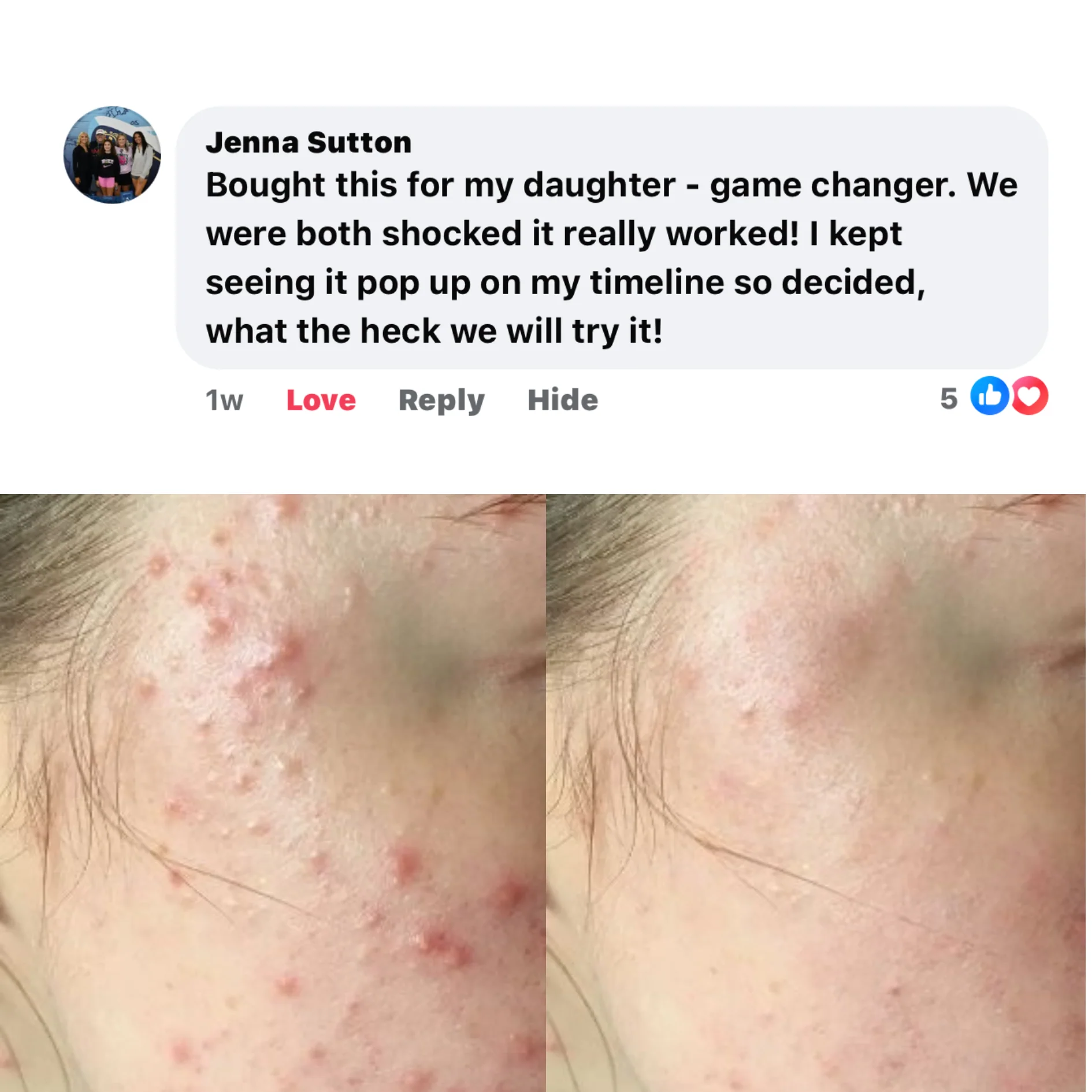 Parent testimonial